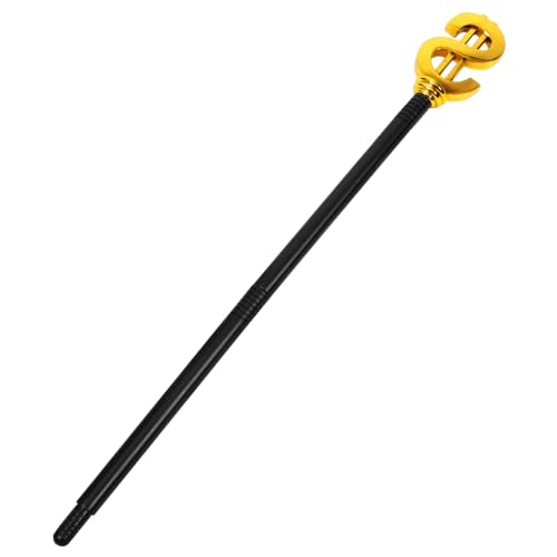 BESPORTBLE -Requisiten gehen Halloween Cosplay Zuckerrohr Requisite Stoffnummer Cosplay Zauberstab Requisit Halloween Cane Halloween-Cosplay-Stock Cosplay Gehstock Requisite Plastik von BESPORTBLE