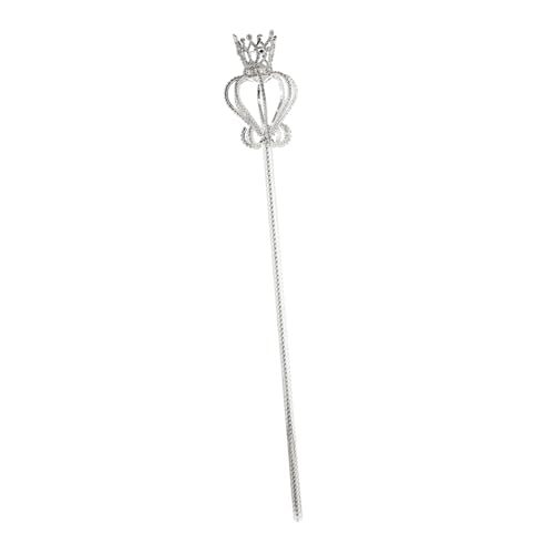 BESPORTBLE Rhinestone Kronen Zauberstab Silber Fairy Stick Cosplay Party Requisite für Junge Mädchen Geburtstagsgeschenk Festtagsdeko BESPORTBLE Rhinestone Kronen Zauberstab Silber Fairy Stick Cosplay Party Requisite für Junge Mädchen Geburtstagsgeschenk Festtagsdeko von BESPORTBLE