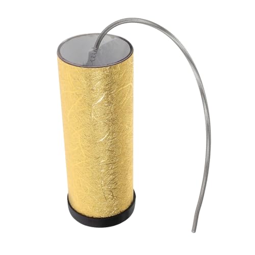 BESPORTBLE Robuste Thunder Drum Percussion Instrument mit Federnder Klangröhre Langlebiges Musikinstrument für Realistischer Donnerklang Geschenk für Party und Musikunterricht von BESPORTBLE