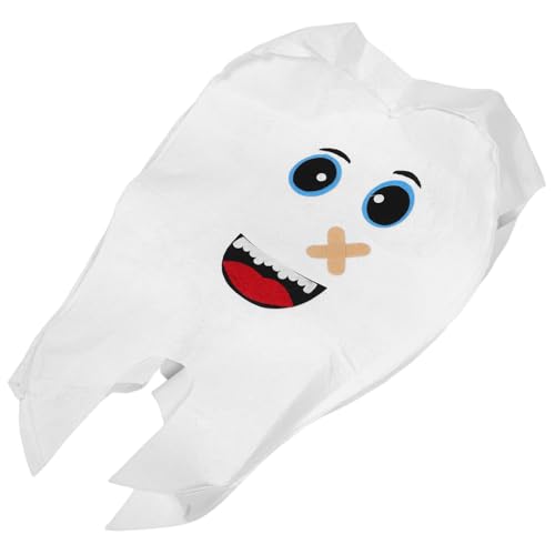 BESPORTBLE Rollenspiel Kostüm für Jungen und Einfach zu Tragendes Zahnkostüm für Bühnenaufführungen Partys und Halloween Bequem von BESPORTBLE