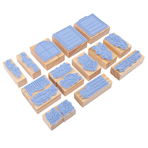 BESPORTBLE Romantisches Holzstempel für DIY Scrapbooking Schachtel Blumenstempel aus Holz für Kreative Dekoration von Tagebüchern und Geschenkanhängern BESPORTBLE Romantisches Holzstempel für DIY Scrapbooking Schachtel Blumenstempel aus Holz für Kreative Dekoration von Tagebüchern und Geschenkanhängern von BESPORTBLE