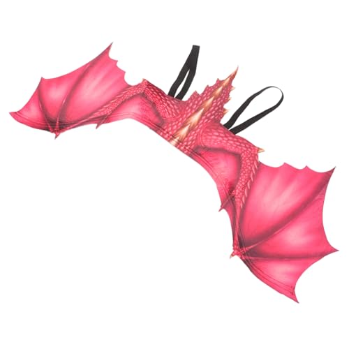 BESPORTBLE Rote Drachenflügel für Erwachsene Halloween Cosplay Kostüm Accessoire für und Themenpartys Langlebig und Hautfreundlich für Fotos von BESPORTBLE