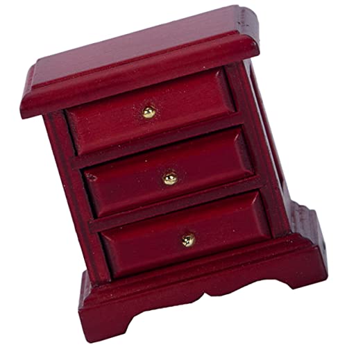 BESPORTBLE Roter Miniaturschrank Für Puppenhaus Dekorative Möbelaccessoires Für Schlafzimmer Puppenhaus Einrichtung Und Deko BESPORTBLE Roter Miniaturschrank Für Puppenhaus Dekorative Möbelaccessoires Für Schlafzimmer Puppenhaus Einrichtung Und Deko von BESPORTBLE