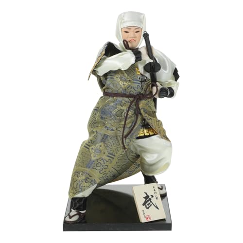 BESPORTBLE Samurai Japanische Dekoration Handgefertigtes Ornament für Wohnzimmer und Leicht und Langlebig Einzigartiges Design Lebendigen Farben von BESPORTBLE
