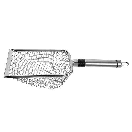 BESPORTBLE Sandfilter Schaufel für Strand und Garten Multifunktionale Mesh Schaufel zum Sammeln von Muscheln und Reinigen von Sandkästen Robustes Outdoor Werkzeug Lochgröße von BESPORTBLE