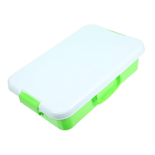 BESPORTBLE Sandkasten mit Griff Tragbare Kunststoff Sandbox für Outdoor Aktivitäten und Spielzeugaufbewahrung Leicht und Praktisch für Endlosen Sandspiel Spaß von BESPORTBLE