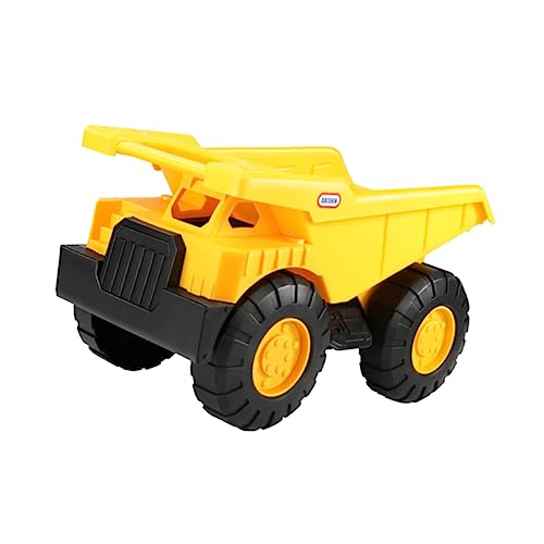 BESPORTBLE Sandspielzeug Für Lustiges Auto Modell Für Strand Mittelgroßer Gelber LKW Mit Sandhalter Für Unvergessliche Strandabenteuer Kleine Und Kreative von BESPORTBLE