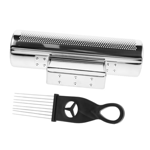 BESPORTBLE Sandstreuer-Percussion Metall Guiro Mit Schaber Trommel Set Edelstahl Schlaginstrument Für Musik Klasse Konzert Bühne Junge Mädchen Erwachsene BESPORTBLE Sandstreuer-Percussion Metall Guiro Mit Schaber Trommel Set Edelstahl Schlaginstrument Für Musik Klasse Konzert Bühne Junge Mädchen Erwachsene von BESPORTBLE
