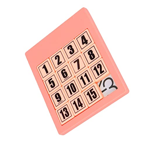 BESPORTBLE Schiebezahl Puzzle für Pädagogisches Iq für Frühes Lernen Sicheres und Farbenfrohes Rätsel für Zuhause und Schule Basis von BESPORTBLE