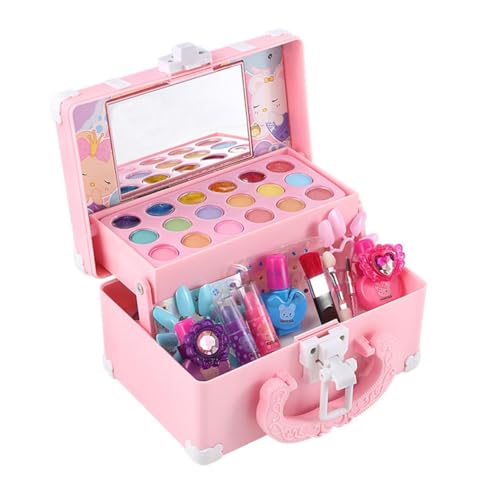 BESPORTBLE Schminkset Waschbar Simulations Kosmetikset mit Lipgloss und Lidschatten Prinzessin Make Up Set für Mädchen von Farbempfinden und Hand Auge Koordination BESPORTBLE Schminkset Waschbar Simulations Kosmetikset mit Lipgloss und Lidschatten Prinzessin Make Up Set für Mädchen von Farbempfinden und Hand Auge Koordination von BESPORTBLE