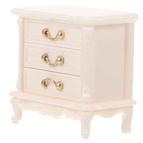 BESPORTBLE Schrank für Puppenhaus Weißes Modell für Schlafzimmer und Wohnzimmer Detailreiche Requisite für Kreatives und Dekoration BESPORTBLE Schrank für Puppenhaus Weißes Modell für Schlafzimmer und Wohnzimmer Detailreiche Requisite für Kreatives und Dekoration von BESPORTBLE