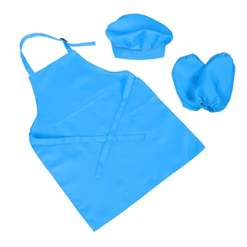 BESPORTBLE Schürzen mit Verstellbaren Trägern Kochmütze und Ärmelschutz für Jungen und Mädchen für Kochen Backen und Malen Altersgerecht für Jahre Himmelblau BESPORTBLE Schürzen mit Verstellbaren Trägern Kochmütze und Ärmelschutz für Jungen und Mädchen für Kochen Backen und Malen Altersgerecht für Jahre Himmelblau von BESPORTBLE