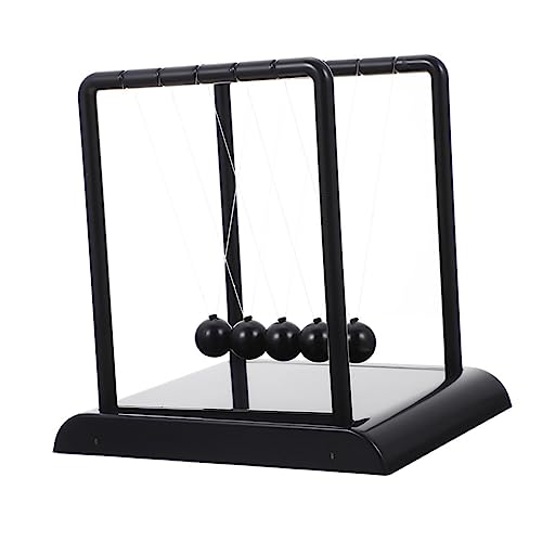 BESPORTBLE Schwarzes Newton Wissenschaftsspielzeug Ornament Für Schreibtisch Dekoration Physik Experimentierkasten Kinetisches Für Home Office Und Indoor Deko BESPORTBLE Schwarzes Newton Wissenschaftsspielzeug Ornament Für Schreibtisch Dekoration Physik Experimentierkasten Kinetisches Für Home Office Und Indoor Deko von BESPORTBLE