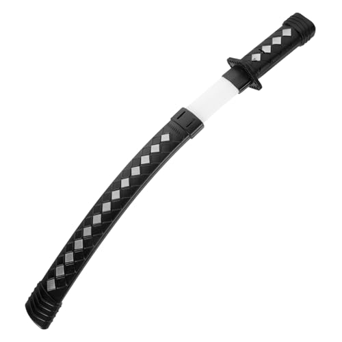 BESPORTBLE Schwarzes Verschleißfestes Cosplay Katana Leichtes Bruchfestes für Halloween Kostüm Bühnenrequisiten und Rollenspiele von BESPORTBLE