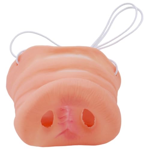 BESPORTBLE Schweine Nase Kostüm Requisite Für Erwachsene Realistische Schweinenase Für Halloween Karneval Und Cosplay Lustige Tier Requisite Für Feste Und Partys von BESPORTBLE