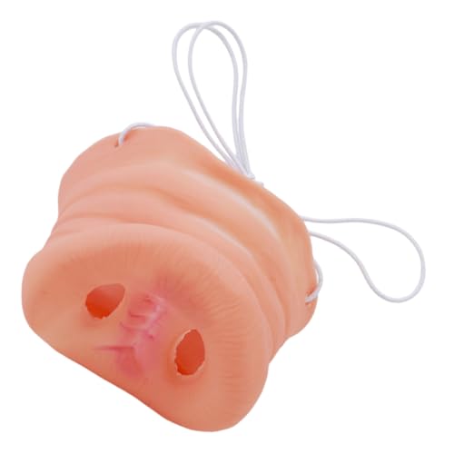 BESPORTBLE Schweinenase Für Erwachsene Und Lustige Verkleidung Für Fasching Karneval Und Halloween Tierkostüm Prop Für Partys Und Cosplay von BESPORTBLE
