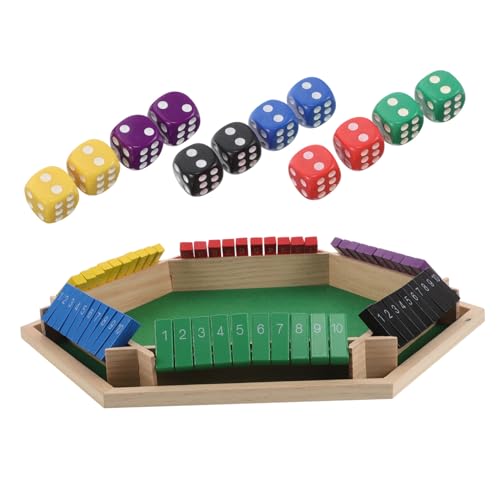 BESPORTBLE Sechseckiger Flip Spieltisch für Interaktive Trinkspiele Robuster Tisch für Ktv Bars und Partys mit Vielfältigen Spielmodi und Ansprechendem Design BESPORTBLE Sechseckiger Flip Spieltisch für Interaktive Trinkspiele Robuster Tisch für Ktv Bars und Partys mit Vielfältigen Spielmodi und Ansprechendem Design von BESPORTBLE