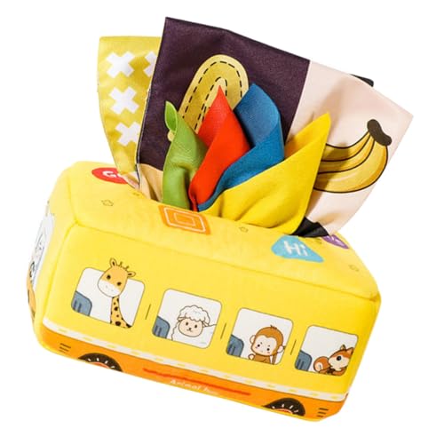 BESPORTBLE Sensorische Babyspielzeug Taschentuchbox Bunt Angenehm Robust Montessori Frühförderung für Junge Mädchen Ab Monaten Wahrnehmung und Motorik im Kindergarten und Zuhause BESPORTBLE Sensorische Babyspielzeug Taschentuchbox Bunt Angenehm Robust Montessori Frühförderung für Junge Mädchen Ab Monaten Wahrnehmung und Motorik im Kindergarten und Zuhause von BESPORTBLE