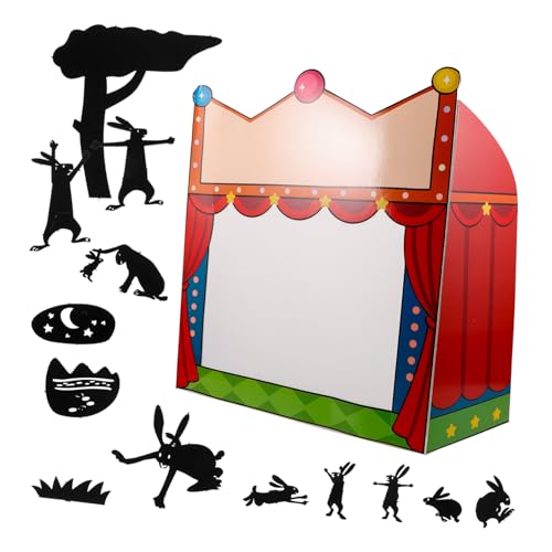 BESPORTBLE Shadow Puppet Bastelset für Kreatives DIY Set für Puppentheater Wissenschaftliche Experimente Geschichtenerzählen und Interaktives Fördert Geduld und Praktische Fähigkeiten von BESPORTBLE