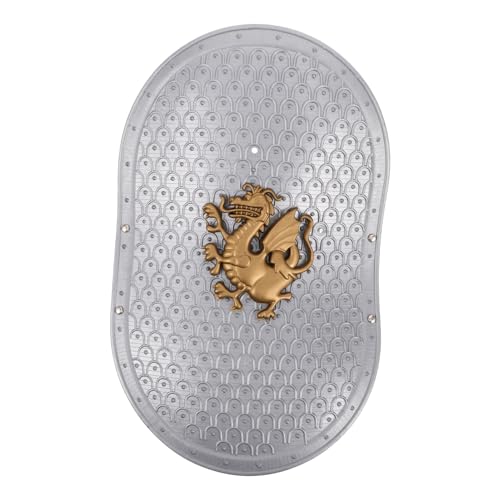 BESPORTBLE Silberschild -Requisite Rollenspiel Schild Schild Sicheres Cosplay Zubehör Rollenspielspielzeug für Spielzeugschild für Plastik Silver BESPORTBLE Silberschild -Requisite Rollenspiel Schild Schild Sicheres Cosplay Zubehör Rollenspielspielzeug für Spielzeugschild für Plastik Silver von BESPORTBLE
