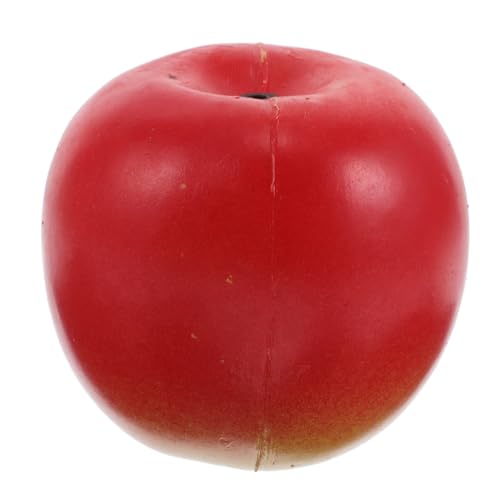 BESPORTBLE Simulation Apfel aus Robustem Kunststoff Realistisches Design Musikalischer Frucht Shaker für Frühe Bildung und Handkoordination Geeignet für Kindergarten und Zuhause von BESPORTBLE