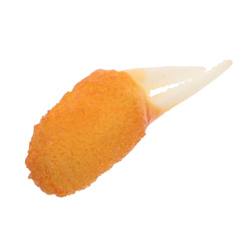BESPORTBLE Simulation Crab Claw Tempura Modell Realistisches Deko für Japanische Küche Party Dekoration und Interaktive Spielzeuge Einzigartiges Tempura Design für Stilvolle von BESPORTBLE
