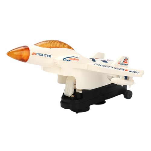 BESPORTBLE Simulation Flugzeug für Elektronisches Licht und Musikspielzeug Gelb Fördert Kognitive Fähigkeiten und Eltern Junge Mädchen Beziehungen Geeignet für Geburtstagsfeiern und Feste von BESPORTBLE