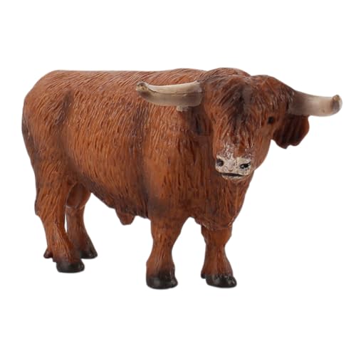 BESPORTBLE Simulation Highland Cattle Figur mit Feiner Verarbeitung Detailgetreues Highland Rind Modell Pädagogisches Bauernhof Tier Dekoratives Robustes Lernspielzeug BESPORTBLE Simulation Highland Cattle Figur mit Feiner Verarbeitung Detailgetreues Highland Rind Modell Pädagogisches Bauernhof Tier Dekoratives Robustes Lernspielzeug von BESPORTBLE
