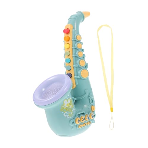 BESPORTBLE Simulation Saxophon Spielzeug für Kinder Tragbares Musikspielzeug Kunststoff Musikinstrument Pädagogisches für Jungen und Mädchen für Geburtstagsfeiern und Lernspiele BESPORTBLE Simulation Saxophon Spielzeug für Kinder Tragbares Musikspielzeug Kunststoff Musikinstrument Pädagogisches für Jungen und Mädchen für Geburtstagsfeiern und Lernspiele von BESPORTBLE
