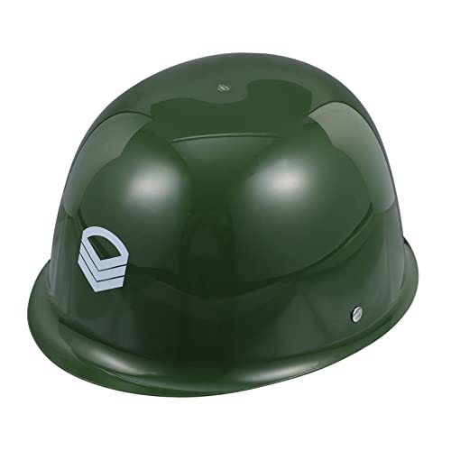 BESPORTBLE Simulation Soldaten Mütze Plastik Hut für Rollenspiel Foto Requisite Kostüm Zubehör Halloween Fasching von BESPORTBLE