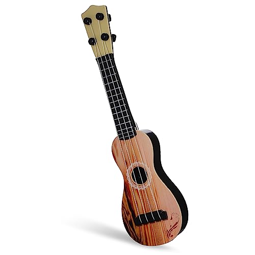 BESPORTBLE Simulation Ukulele Kunststoff Musikinstrument Lernspielzeug für Anfänger Bunte Musikgitarre Pädagogisch Robust und Dekorativ von BESPORTBLE
