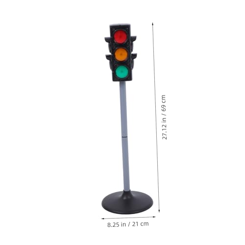 BESPORTBLE Simulation Verkehrsampel mit Einstellbarer Pädagogisches Sicherheits Lernspiel für Realistische Lichtfunktion Fördert Verkehrssicherheit und Spielerisches Lernen im Innen und von BESPORTBLE