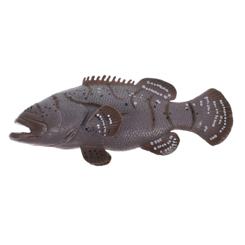 BESPORTBLE Simulationsfisch Figur Aus Kunststoff Zackenbarsch Modell Für Tischdekoration Deko Für Aquarien Fischskulptur Für Erwachsene BESPORTBLE Simulationsfisch Figur Aus Kunststoff Zackenbarsch Modell Für Tischdekoration Deko Für Aquarien Fischskulptur Für Erwachsene von BESPORTBLE