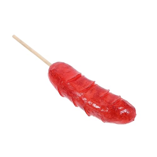 BESPORTBLE Simulierte Grillspieße Modell Simulierte Hot Dog Ausstellung Küchenwurst Für Zuhause Grillspieß Gefälschte Hot Dog Wurst Ornament Realistisches Gefälschtes Essen von BESPORTBLE