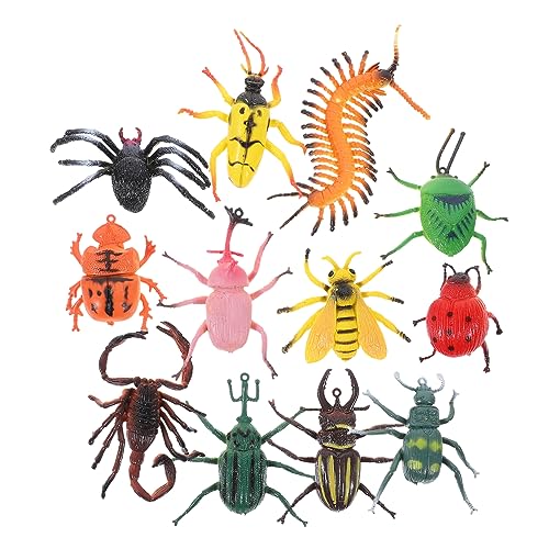 BESPORTBLE Simulierte Insekten Spielset aus Robustem PVC Mini Insekten Figuren zur Frühkindlichen Bildung Realistische Details Pädagogisches Lernspielzeug für Langlebig und Dekorativ von BESPORTBLE