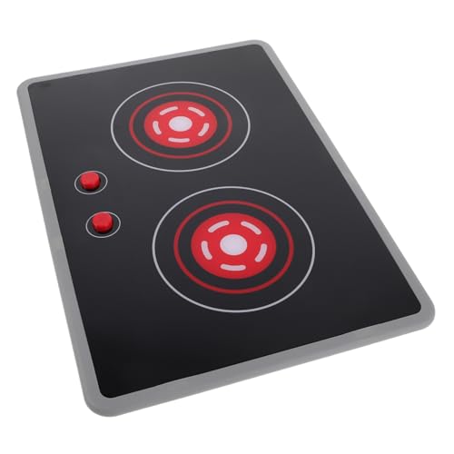 BESPORTBLE Simulierter Induktions Kochfeld mit Realistischen Licht und Soundeffekten Kinderfreundliches Küchenzubehör für Rollenspiele zu Hause im Kindergarten Spieltreffen Einfach von BESPORTBLE