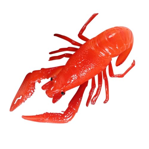 BESPORTBLE Simuliertes Hummermodell PVC Realistische Meeresfrüchte Figur Lernspielzeug Kinderkognition Kreatives Dekoobjekt Leicht Tragbar für Garten und Foto Requisiten von BESPORTBLE