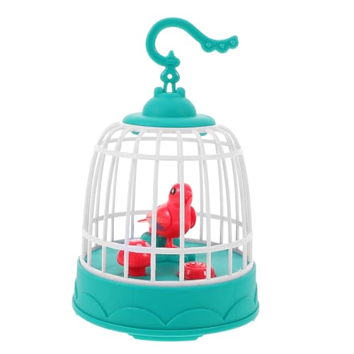 BESPORTBLE Singing Bird Toy Sound Activated Mini Birdcage Simulation Toy für Realistisches Dekorationsspielzeug Interaktives Lernspielzeug für Jung und Alt Tragbar und Kompakt BESPORTBLE Singing Bird Toy Sound Activated Mini Birdcage Simulation Toy für Realistisches Dekorationsspielzeug Interaktives Lernspielzeug für Jung und Alt Tragbar und Kompakt von BESPORTBLE