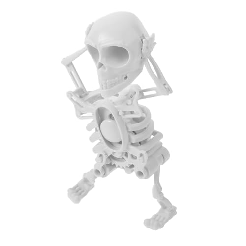 BESPORTBLE Skelett Für Halloween Tanzendes Skelett Mit Aufziehmechanismus Gedrucktes Ohne Batterien Lustiges Outdoor Für Halloween Dekoration von BESPORTBLE