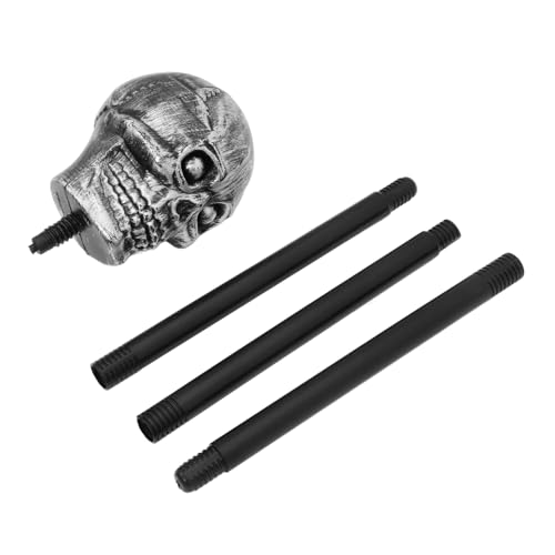 BESPORTBLE Skelett Gehstock für Halloween Dekorativer Stock für Cosplay und Bühnenaufführungen Leicht und Stabil aus Material Vielseitige Requisite für Partys von BESPORTBLE
