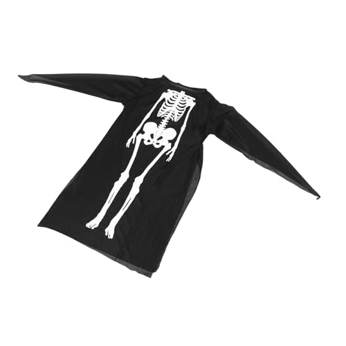 BESPORTBLE Skelett Geisterkostüm Gruseliges Halloween Outfit für Jungen Bequemer Einzigartiges Skelett Design für Cosplay Party Gruselige Feiern BESPORTBLE Skelett Geisterkostüm Gruseliges Halloween Outfit für Jungen Bequemer Einzigartiges Skelett Design für Cosplay Party Gruselige Feiern von BESPORTBLE
