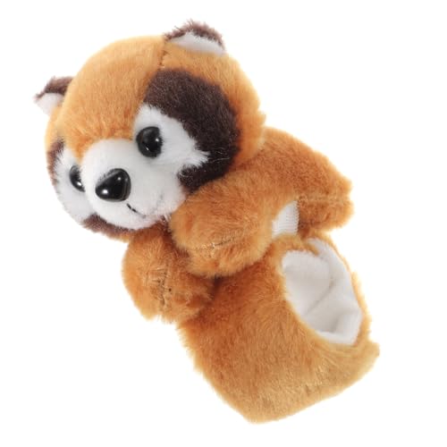 BESPORTBLE Slap Armband Plüsch Waschbär Kuscheltier Handgelenkband Weiches Leichtes Slap Wristband für Mädchen Jungen Partygeschenk von BESPORTBLE