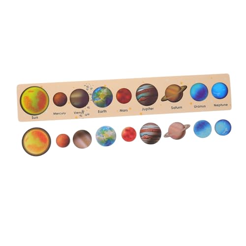 BESPORTBLE Solar System Puzzle aus Holz für Interaktives Lernspielzeug für Vorschulkinder Kreativität und Astronomieverständnis Umfassendes Weltraumspielzeug für Jungen und Mädchen BESPORTBLE Solar System Puzzle aus Holz für Interaktives Lernspielzeug für Vorschulkinder Kreativität und Astronomieverständnis Umfassendes Weltraumspielzeug für Jungen und Mädchen von BESPORTBLE