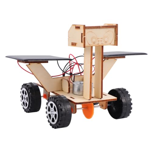BESPORTBLE Solarbetriebener Mond Rover DIY Bausatz Handgefertigtes Kinderspielzeug Für Kreative Zusammenbaubare Modelle Für Technikbegeisterte von BESPORTBLE