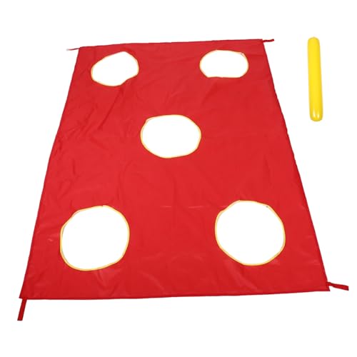 BESPORTBLE Spielen Sie Fallschirm Für Kinder. Spielen Sie EIN Rechteckiges Fallschirmspiel. Regenbogen-Fallschirm Für Teambuilding-Spiele. Feldtag, Spielplatz Im Freien, Kooperative BESPORTBLE Spielen Sie Fallschirm Für Kinder. Spielen Sie EIN Rechteckiges Fallschirmspiel. Regenbogen-Fallschirm Für Teambuilding-Spiele. Feldtag, Spielplatz Im Freien, Kooperative von BESPORTBLE