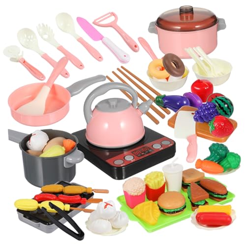 BESPORTBLE Spielküche Zubehörset für Teiliges Set mit Töpfen Pfannen und Spielzeuglebensmitteln Realistische Küchenspielzeuge für Kreative Rollenspiele Ab Jahren BESPORTBLE Spielküche Zubehörset für Teiliges Set mit Töpfen Pfannen und Spielzeuglebensmitteln Realistische Küchenspielzeuge für Kreative Rollenspiele Ab Jahren von BESPORTBLE