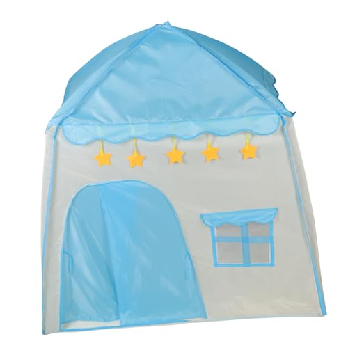BESPORTBLE Spielzelt Faltbares Indoor Zelt für Prinzessinenhaus mit Blumenmuster Atmungsaktives Material Einfache Installation für Innen und Garten Grösse Blau BESPORTBLE Spielzelt Faltbares Indoor Zelt für Prinzessinenhaus mit Blumenmuster Atmungsaktives Material Einfache Installation für Innen und Garten Grösse Blau von BESPORTBLE