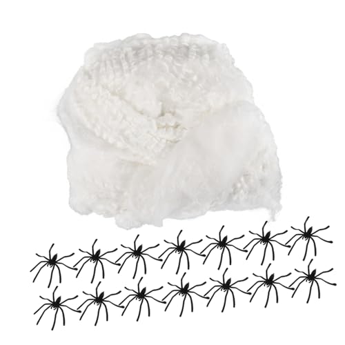 BESPORTBLE Spinnennetz-Dekoration Spinnennetz-Handwerk Spannen Sie Spinnweben Für Halloween Halloween-spinnenspielzeug Gefälschte Spinnen Gefälschte Spinnennetze Plastik Weiß BESPORTBLE Spinnennetz-Dekoration Spinnennetz-Handwerk Spannen Sie Spinnweben Für Halloween Halloween-spinnenspielzeug Gefälschte Spinnen Gefälschte Spinnennetze Plastik Weiß von BESPORTBLE