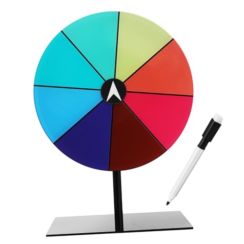 BESPORTBLE Spinning Prize Wheel Robustes aus Acryl für Partys und Veranstaltungen Tragbares Roulette Wheel mit Abwischbarem Marker für Kreative Aktivitäten und Spiele BESPORTBLE Spinning Prize Wheel Robustes aus Acryl für Partys und Veranstaltungen Tragbares Roulette Wheel mit Abwischbarem Marker für Kreative Aktivitäten und Spiele von BESPORTBLE