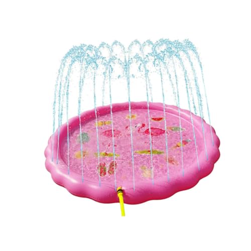 BESPORTBLE Spritzende Wasser Spielmatte Für Kreative Sprühpad Mit Blauem Muster Runder Wasserspaß Für Garten Oder Strand Für Sommeraktivitäten Und Spielvergnügen BESPORTBLE Spritzende Wasser Spielmatte Für Kreative Sprühpad Mit Blauem Muster Runder Wasserspaß Für Garten Oder Strand Für Sommeraktivitäten Und Spielvergnügen von BESPORTBLE